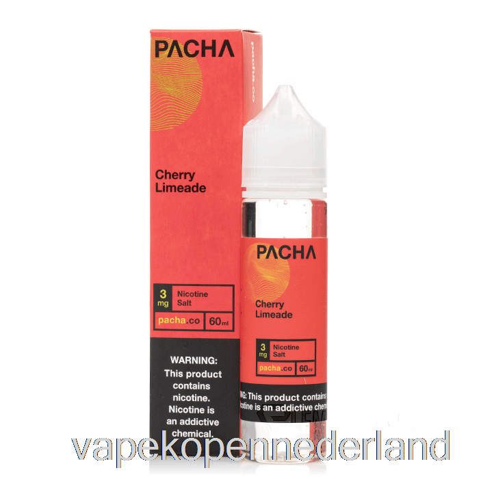 Elektronische Sigaret Vape Kersenlimonade - Pacha - 60ml 3mg